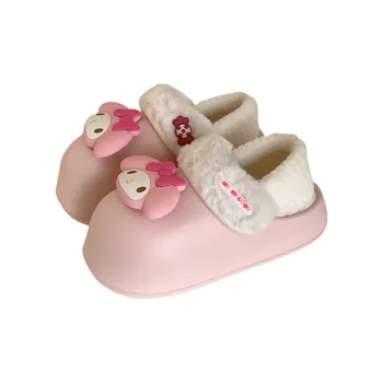 Thin Strips x Sanrio Cotton Slippers Women's, Pink