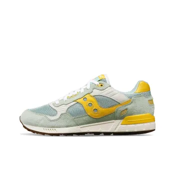 Saucony Shadow 5000 Anti Slip Wear Resistant Low Top Casual Running Shoes Unisex Light Green