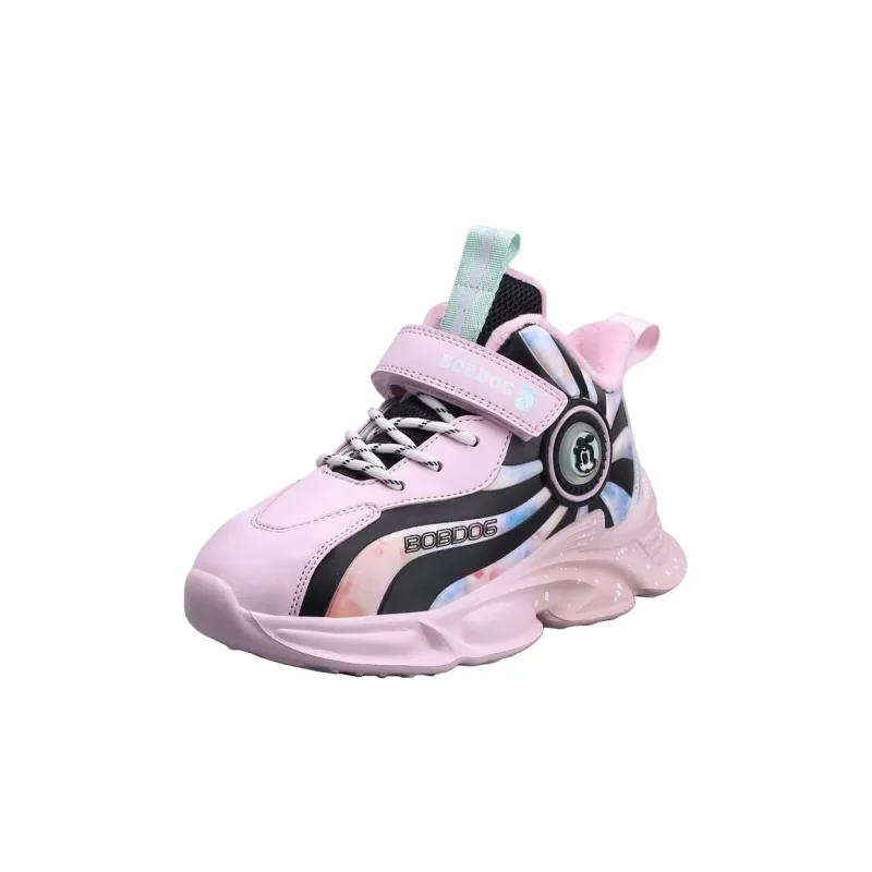 BOBDOG Slip Resistant Anti Kick Wear Resistant Warm Kids' Running Shoes Kids'-7