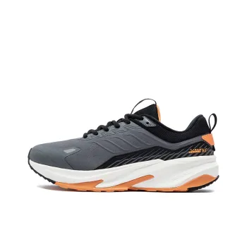 361° Mountain Rain Screens Cushioned Anti Slip And Wear Resistant Warm Low Top Casual Running Shoes Men's Gray Orange