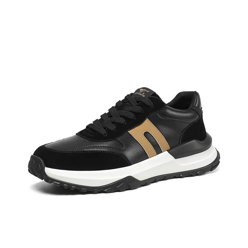 SEPTWOLVES Support Wear Resistant Casual Shoes Men's Black HD-1