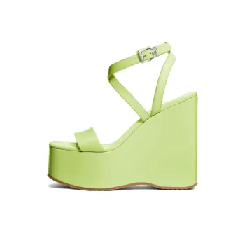 MICHAEL KORS Paola One-Strap Sandals 12.7cm Women's Green