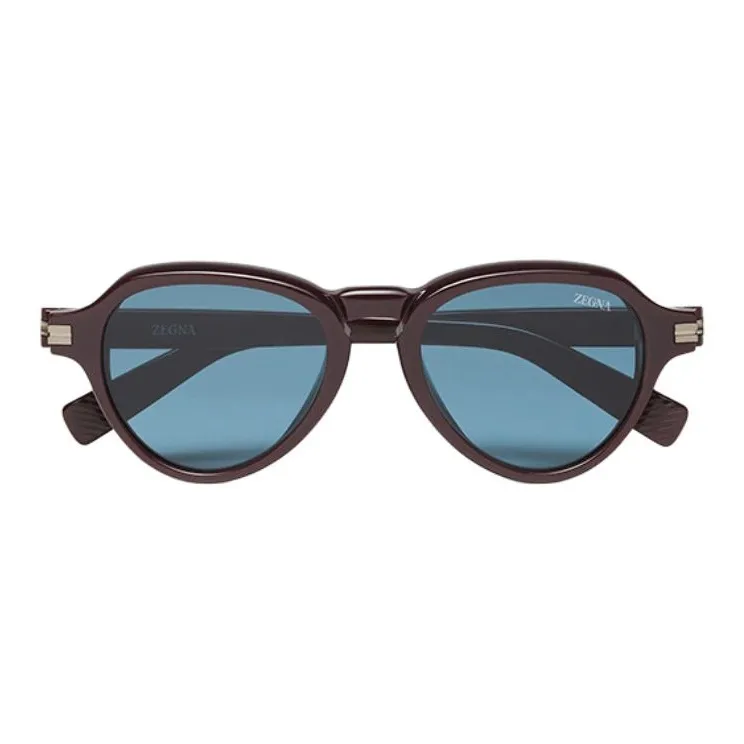 Ermenegildo Zegna Irregular Frame Sunglasses-1