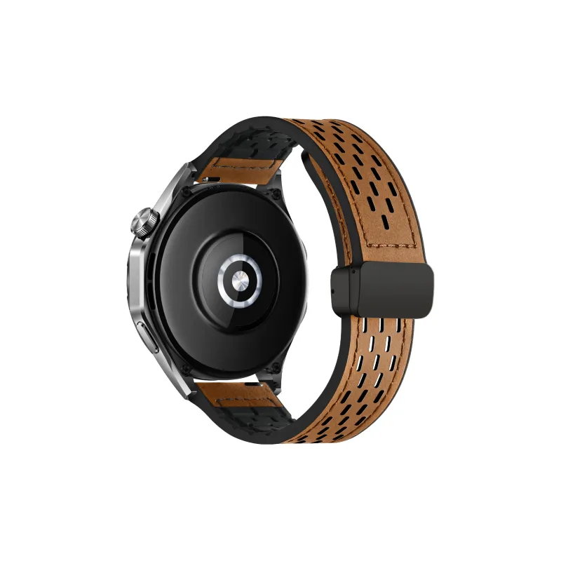 Vobafe Watch Band Huawei Compatibility Genuine Leather Material-1