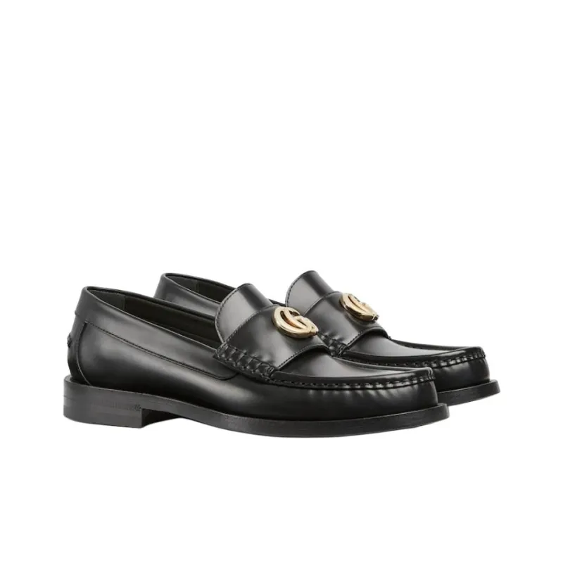 GUCCI Loafers Women's Black-2