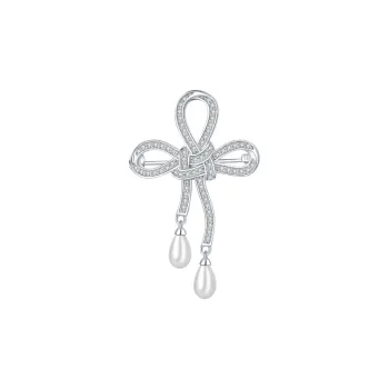 BABYBEI 925 Sterling Silver Brooches Women's