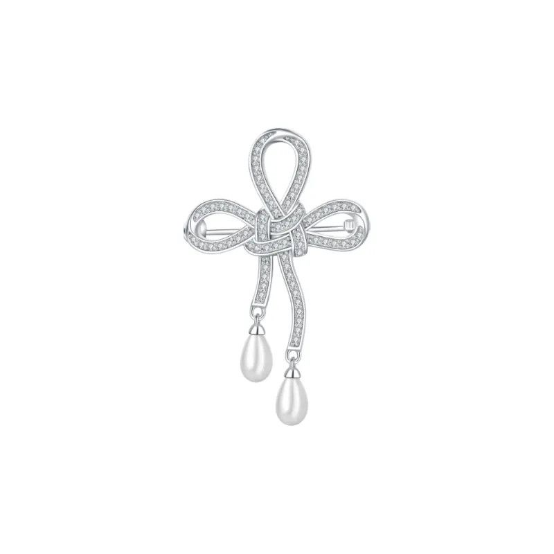 BABYBEI 925 Sterling Silver Brooches Women's-0