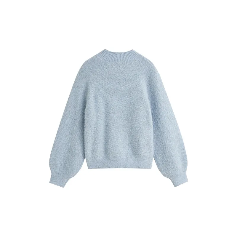 Inman Sweaters Women's Colorful Blue-1