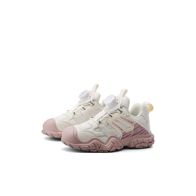 Jeep Slip Resistant Anti Kick Abrasion Resistant Breathable Low Top Kids Lifestyle Shoes Kids'-38