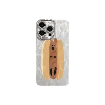 XIANGRIKE TPU Material Hot Dog Phone Case Compatible With IPhone 15/14 Plus/13/12/11/15 Pro Max/XS/XR/XS Max/8 Plus