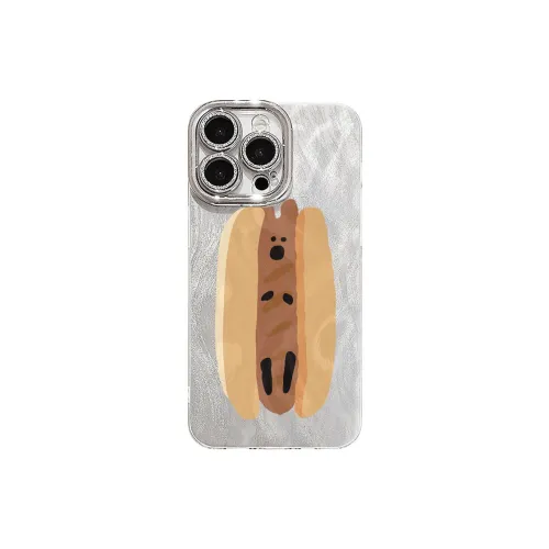XIANGRIKE TPU Material Hot Dog Phone Case Compatible With IPhone 15/14 Plus/13/12/11/15 Pro Max/XS/XR/XS Max/8 Plus