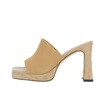 By Far Squared Toe Mules Women's