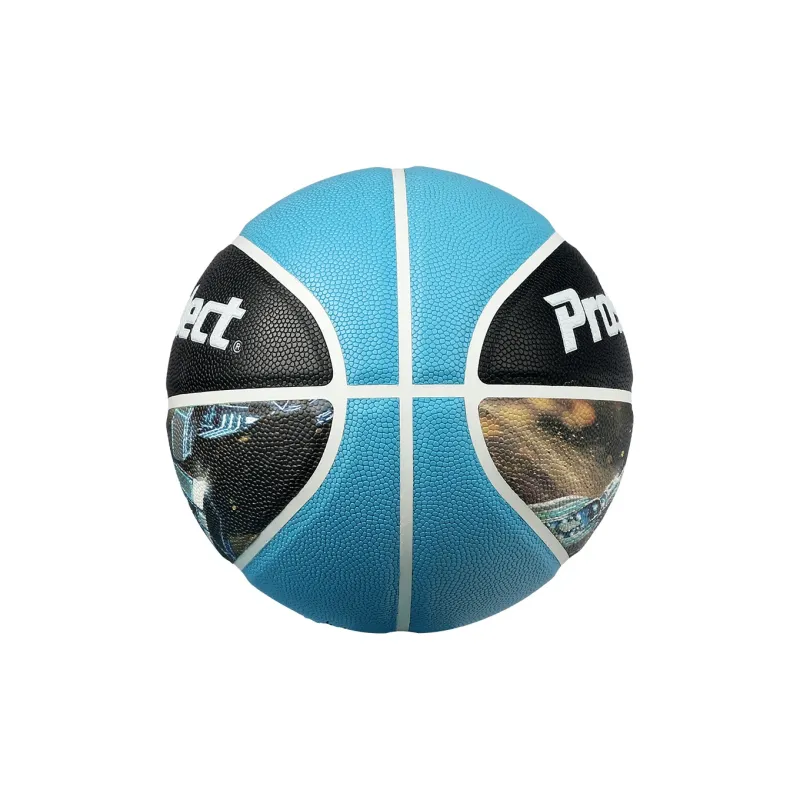 ProSelect x Transformers PU Basketball Blue Black Size 5 Ball Training Kids'-3