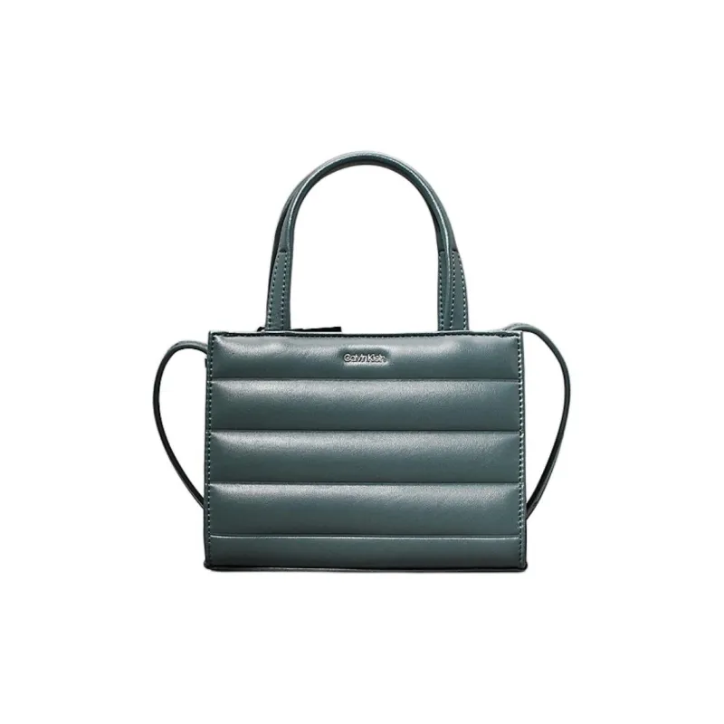 CALVIN KLEIN Recycled Polyester Tote Bag Shopping Bag Shoulder Bag Crossbody Bag Handbag Mini Women's Palm Green-0