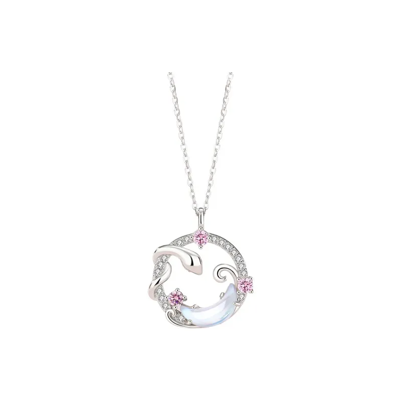 KING TAI FOOK 925 Sterling Silver Necklaces Women's-0