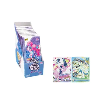 KAYOU My Little Pony Card Bright Moon Bag 5th Generation 5th Series Purple Back Pony Party IP/Anime Cards 18 Packs/box
