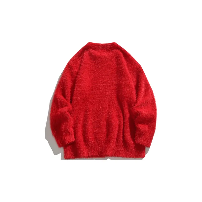 Qnxeey Sweaters Unisex-4