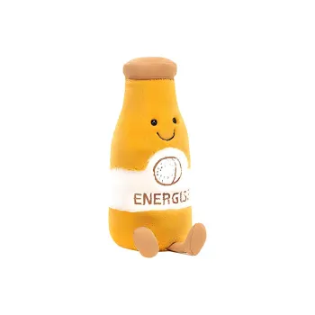 JELLYCAT Fun Food Collection Juice Yellow Dolls Plush Doll 19cm Height
