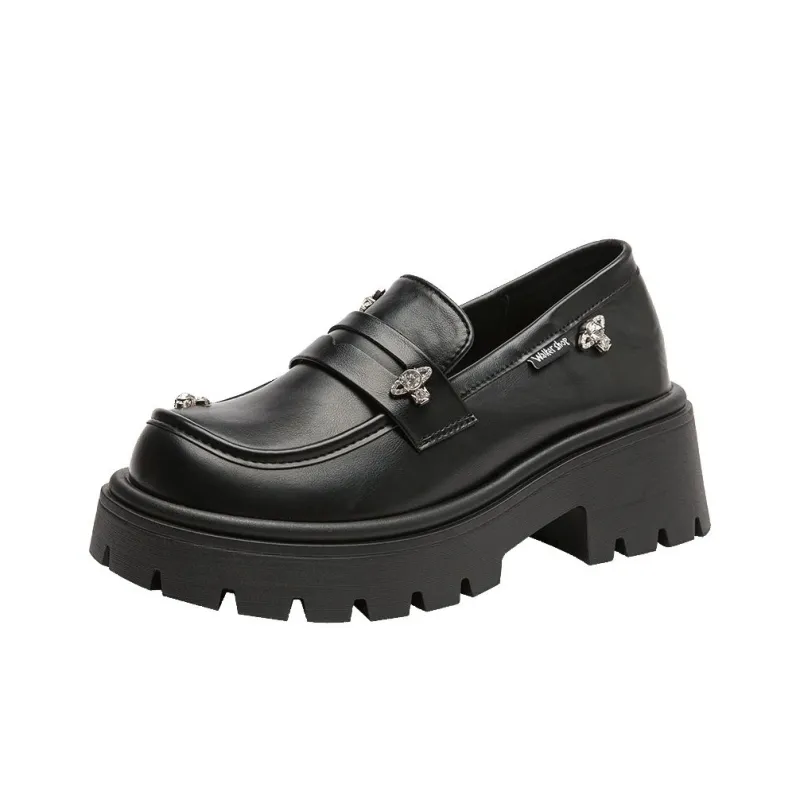 Walker Shop Loafers Women's Black-8