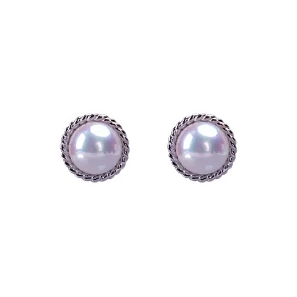 Luo Manyu S925 Silver Stud Earrings Women's-0