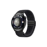 [Magnetic Clasp-Woven Loop]Graphite Black Buckle