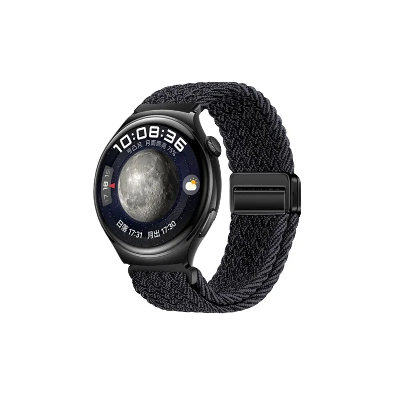 Watchbond Compatible With Huawei GT5 Huawei Compatibility Watch Band 18/20/22mm Nylon Material-0