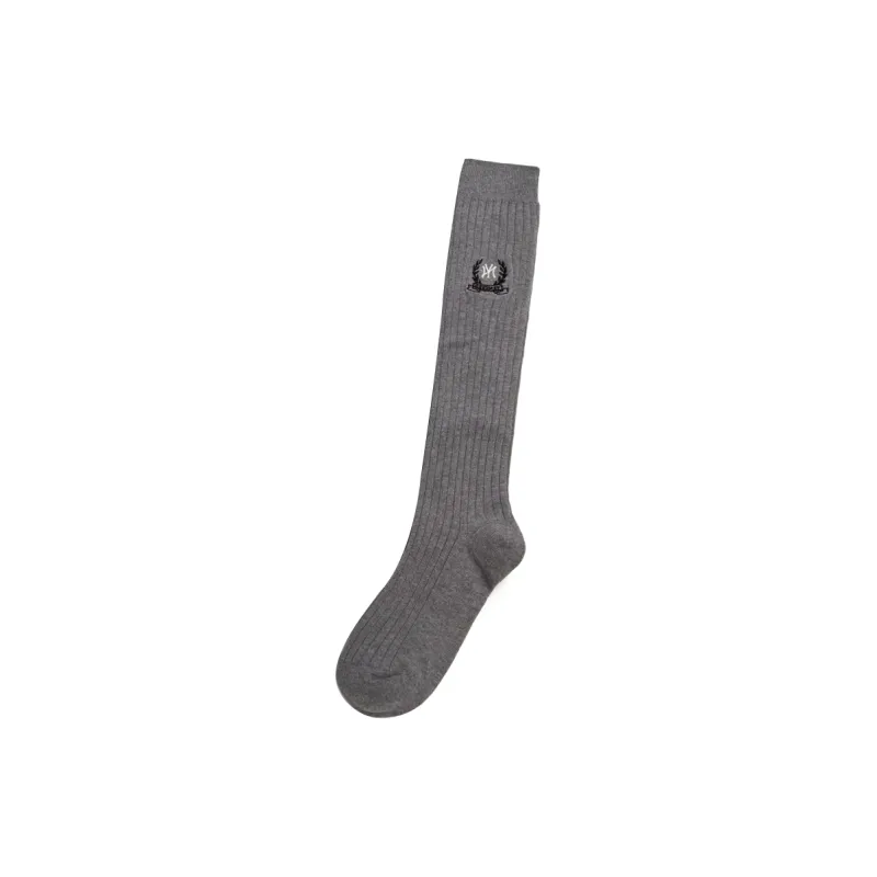 MLB New York Yankees Varsity Knee High Socks Unisex 1 Pack Dark Gray-0