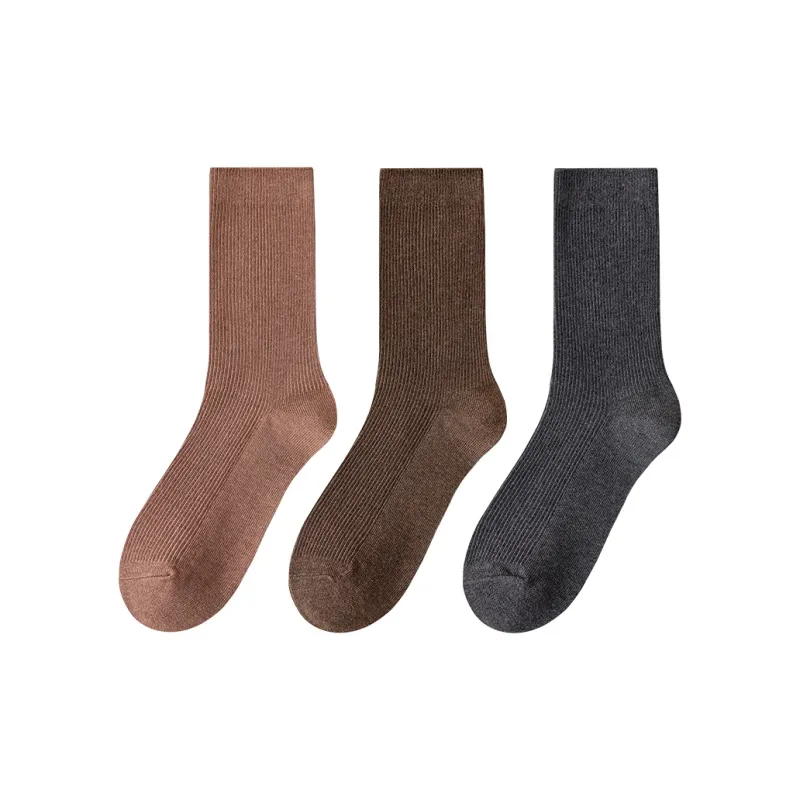 Temooues Mid-Calf Socks Women's Combo Set-1