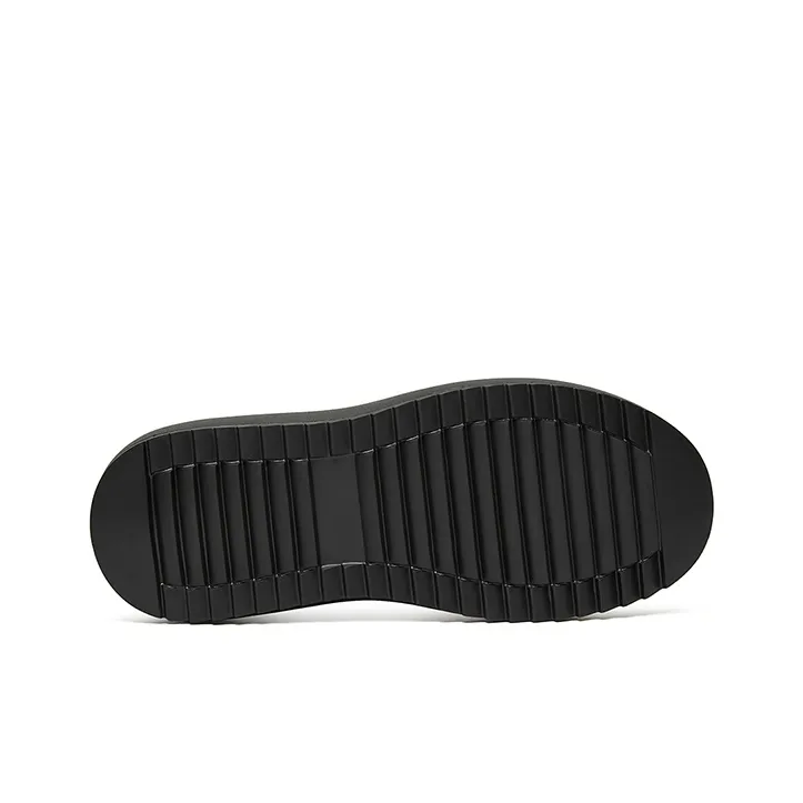 HANG TEN Low Top Casual Shoes Men's Midnight Black Paste-5