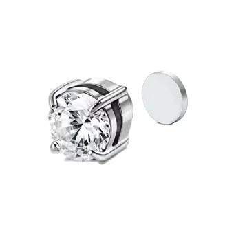 KiNGZiT Titanium Steel Clip On Earrings Unisex
