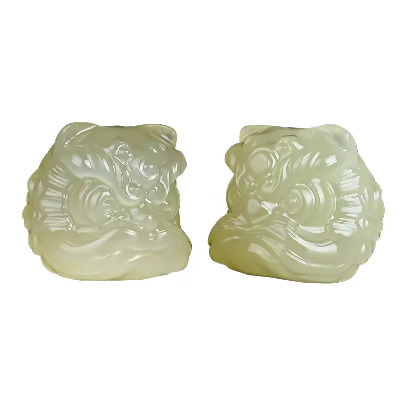 Tang Zhi Shetai Jade Ornaments Unisex-4