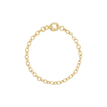 Laura Lombardi Portrait Round-link Chain Necklace