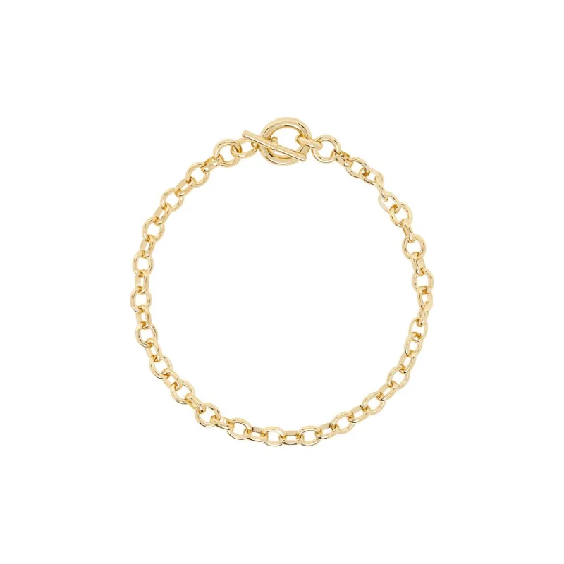 Laura Lombardi Portrait Round-link Chain Necklace-0