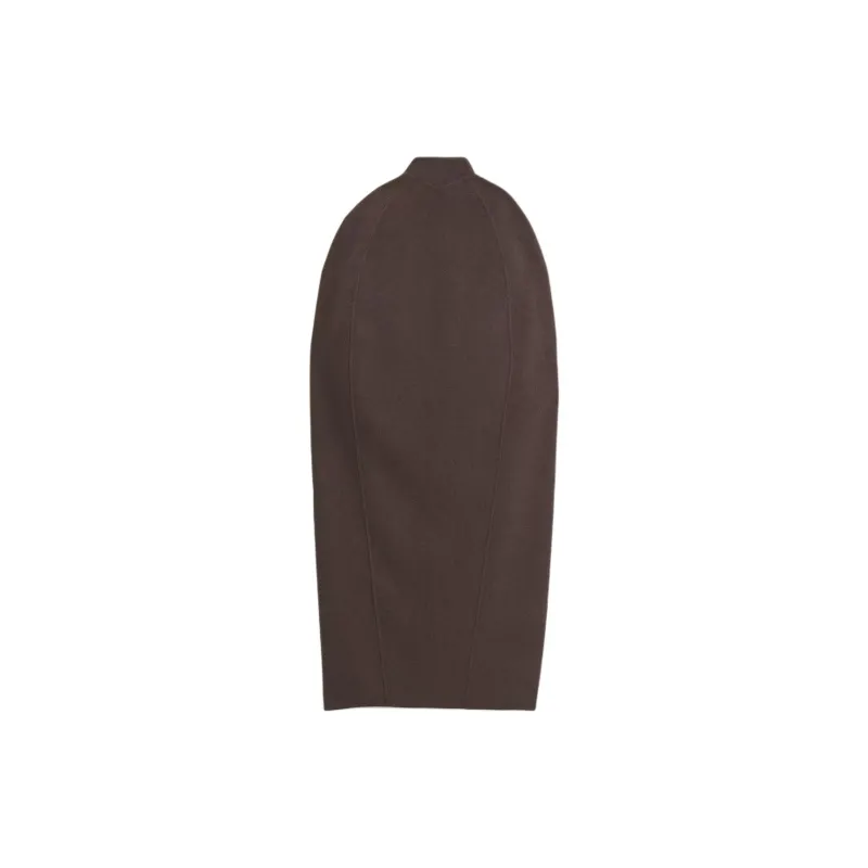 ZARA Coats Women's Green Mud Gray-1