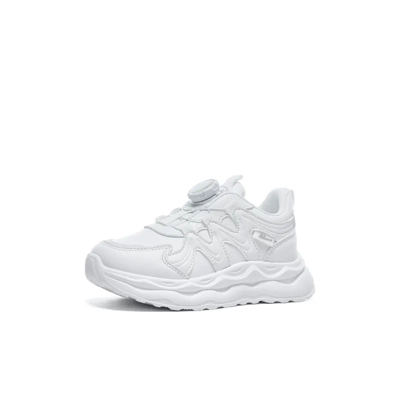 Warrior Abrasion Resistant Breathable Low Top Kids Lifestyle Shoes White Kids'-1