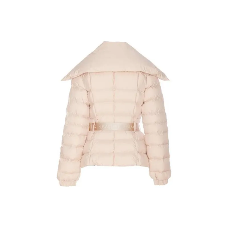 Elisabetta Franchi Wide Collared Belted Jacket-1