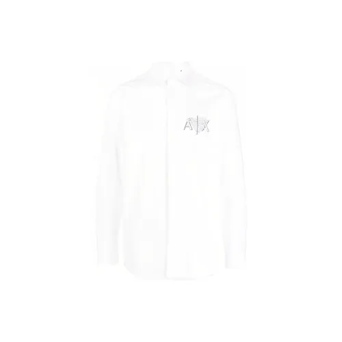 ARMANI EXCHANGE Shirts Men White