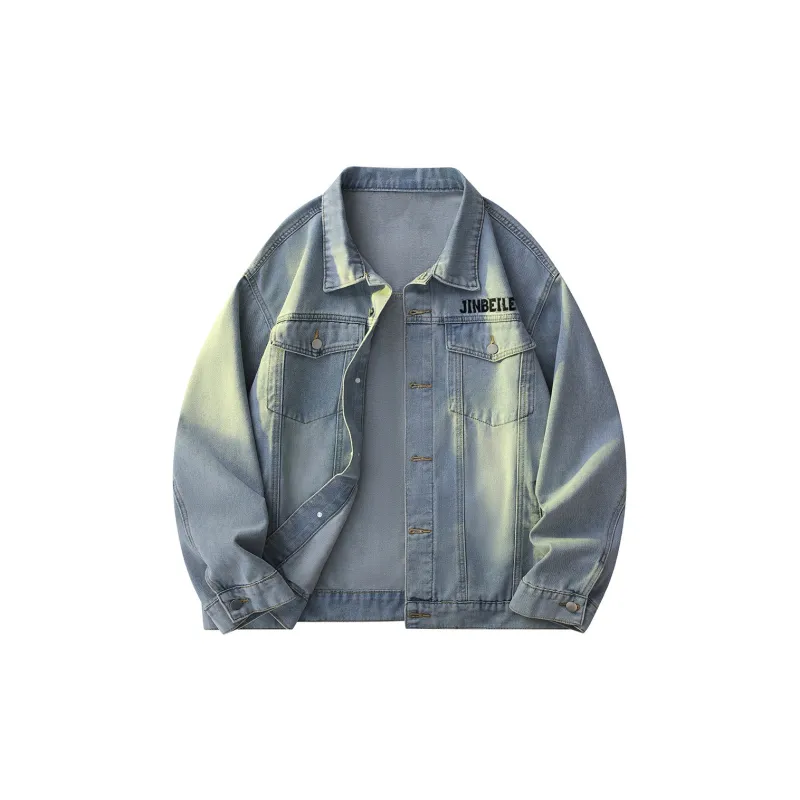 JINBEILE Denim Jackets Unisex-12