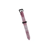 Purple/White Mist Wax Genuine Leather Strap
