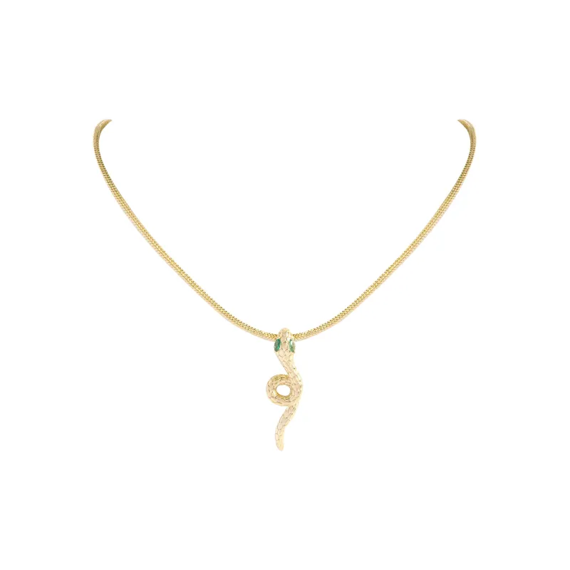 DREAM PARTY Copper Alloy Synthetic Cubic Zirconia Necklaces Unisex Gold Silver-0