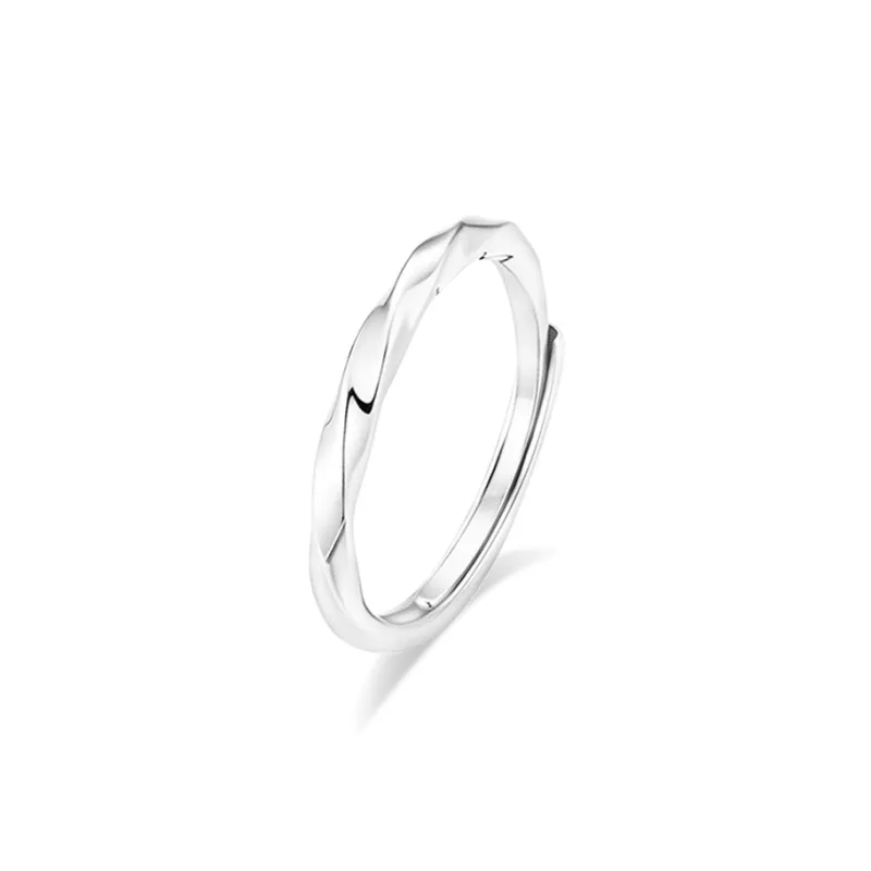D.K.X S999 Fine Silver Rings Unisex-4