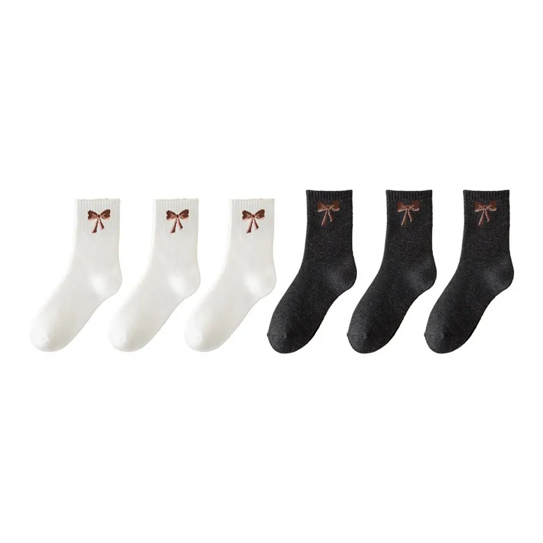 YUZHAOLIN Mid Calf Socks Women's Combo Set-25
