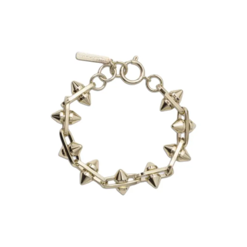 JUSTINE CLENQUET Brass Palladium 24K Gold Bracelets Men's Gold-1