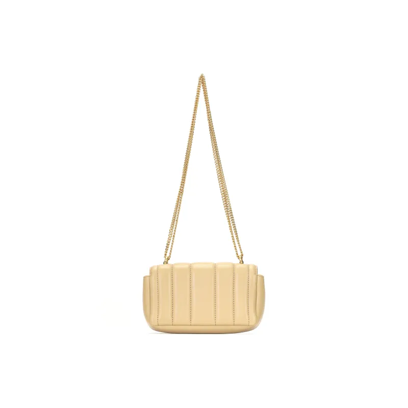 TORY BURCH Kira Mini Flap Bag Desert Dune-3