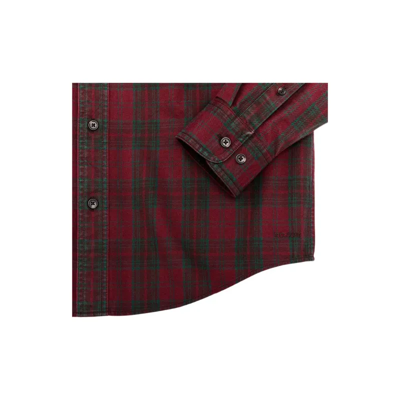 Filson FW24 Shirt Men's Red And Green Mix-6