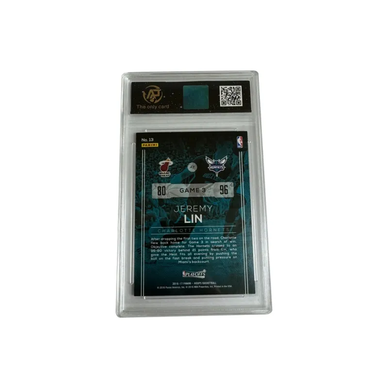 PANINI Lin Waspinator 2016 Championship Path Game Data Teca Player Card 8.5 Points Graded Cards 1 Pc-1