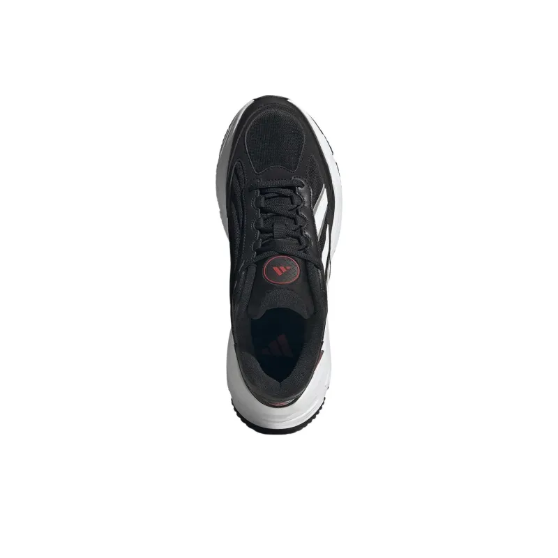 Adidas Slip Resistant Breathable Low Top Casual Running Shoes Unisex Black White-4