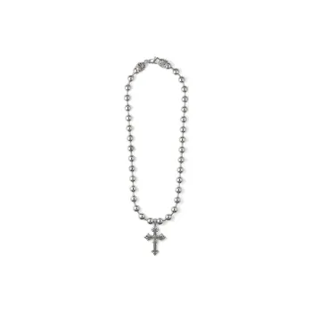 EMANUELE BICOCCHI Cross pendant Ball chain Necklace