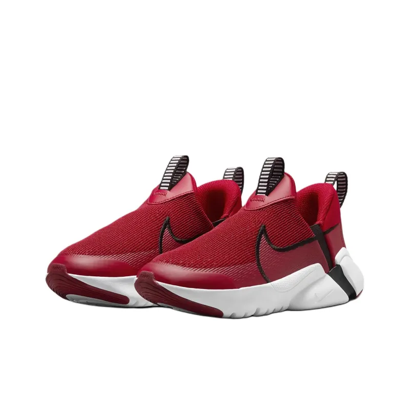Nike Flex Plus 2 Anti Kick Cushioning Low Top Kids' Running Shoes Red Teenagers-2