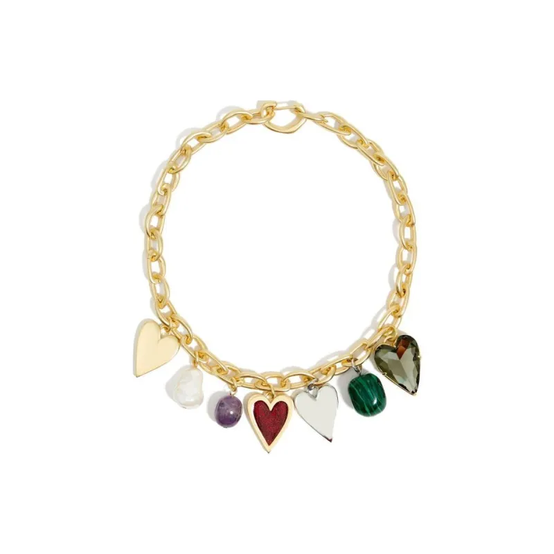 Bimba Y Lola Heart charm Necklace-1